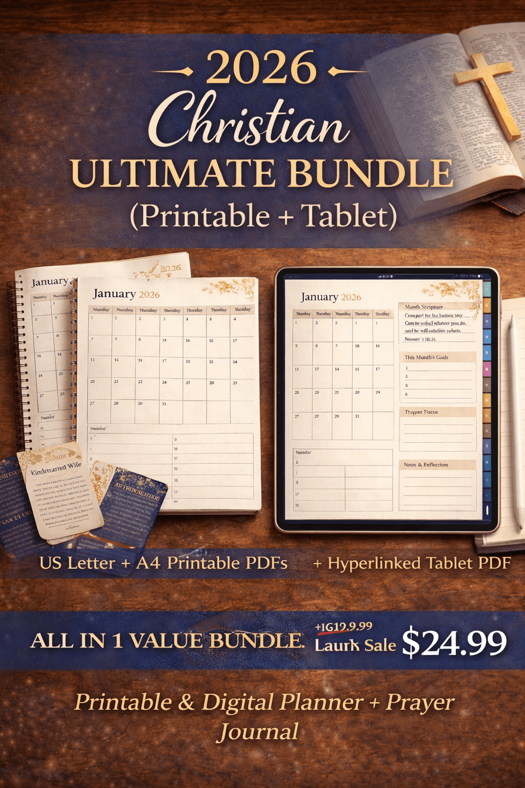 christian planner bundle 2026