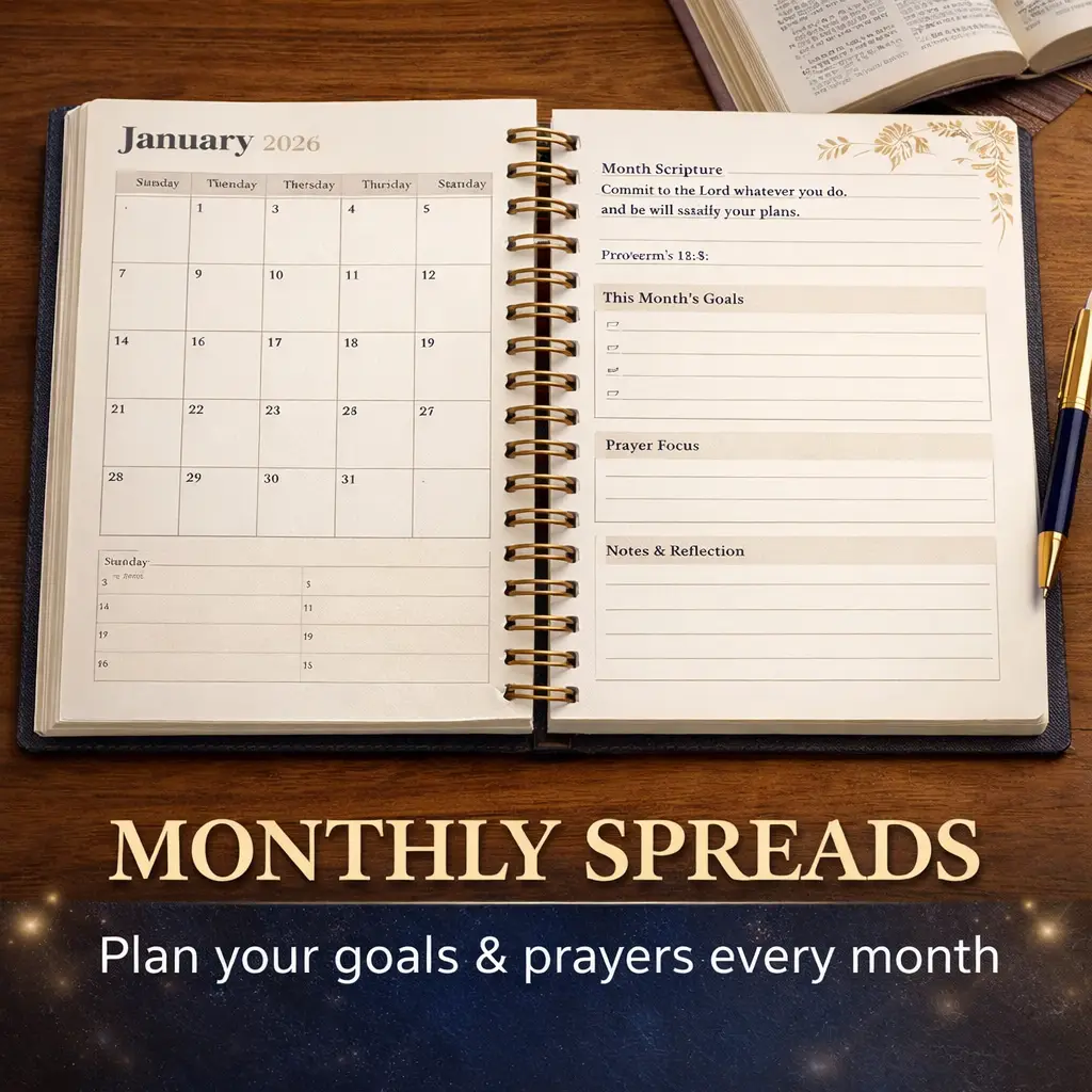 2026 Christian Digital Planner + Prayer Journal” + “Instant Download