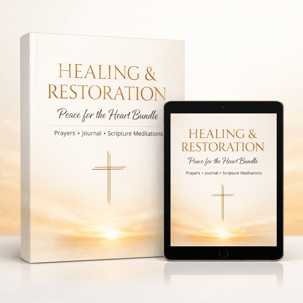 Christian Healing Bundle PDF – Restore Your Heart & Find Peace Again - Image 2