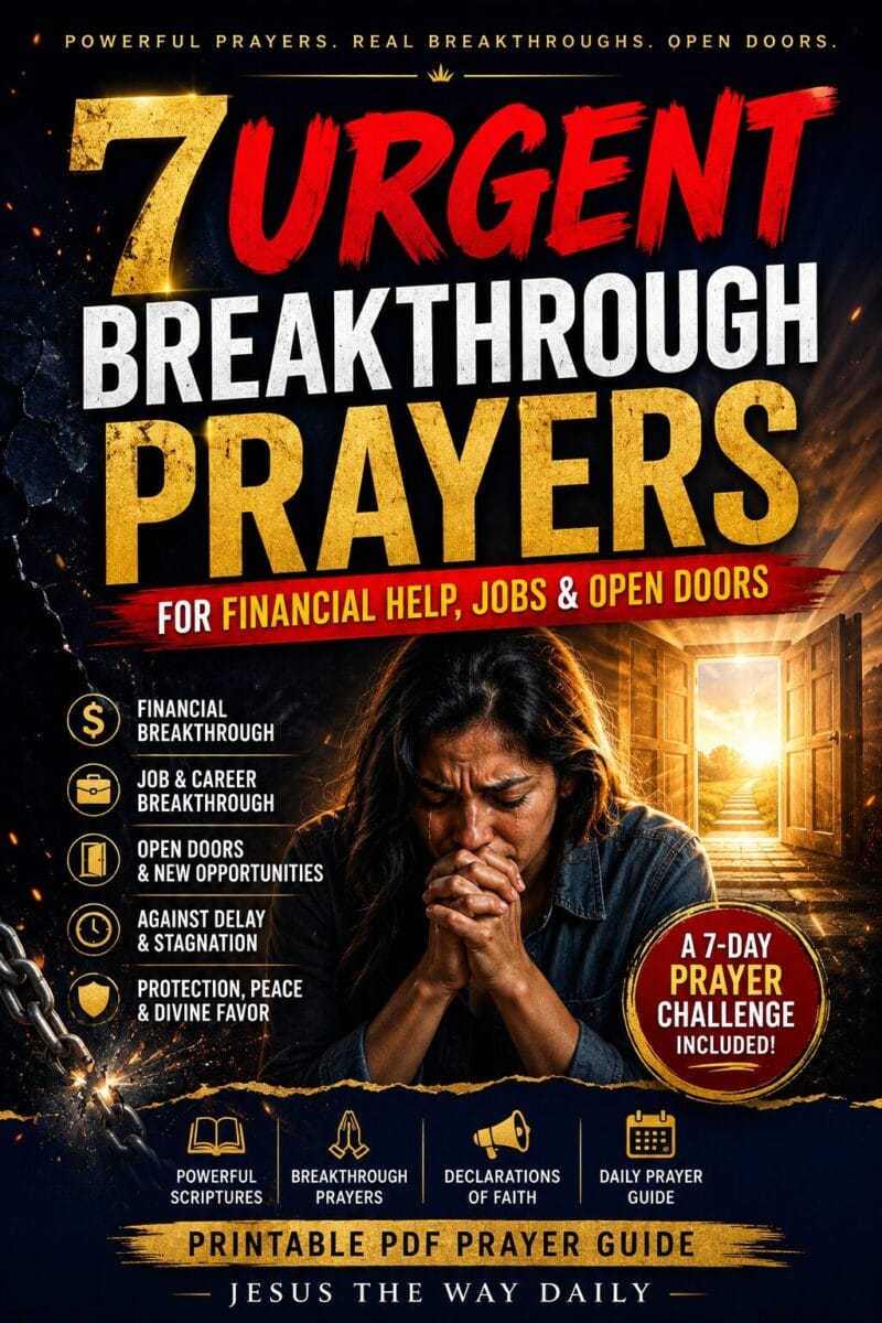 Breakthrough Prayers For Jobs & Money