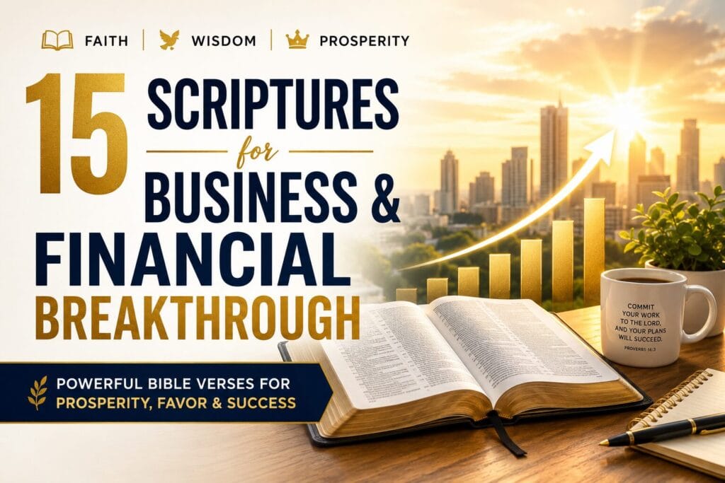 Scriptures for Business & Financial Breakthrough