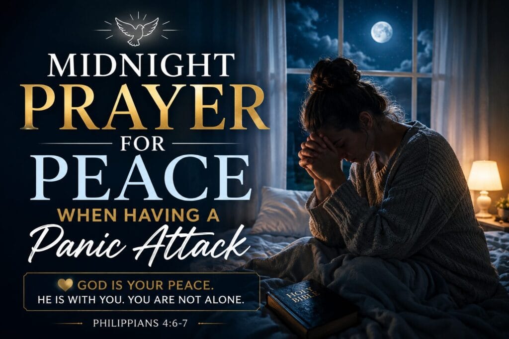Midnight Prayer for Peace When Having a Panic Attack