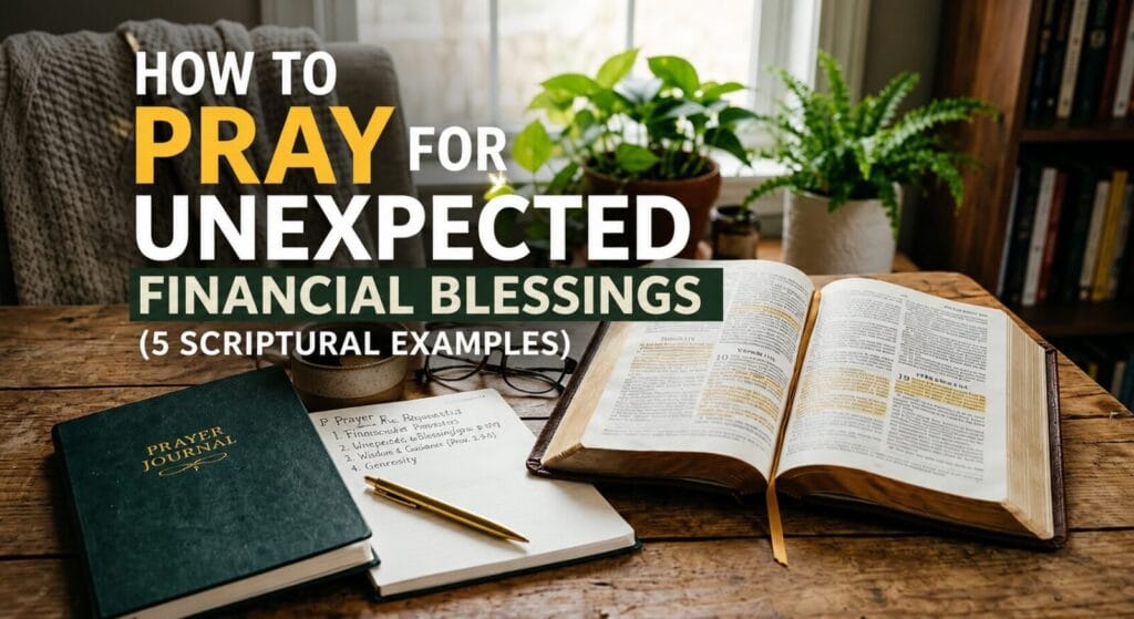 How to Pray for Unexpected Financial Blessings (5 Scriptural Examples)