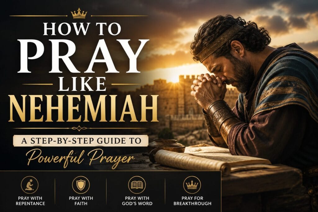 How to Pray Like Nehemiah Framework