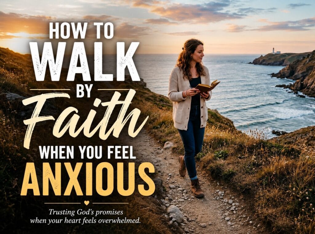 HOW TO WALK BY FAITH WHEN YOU FEEL ANXIOUS