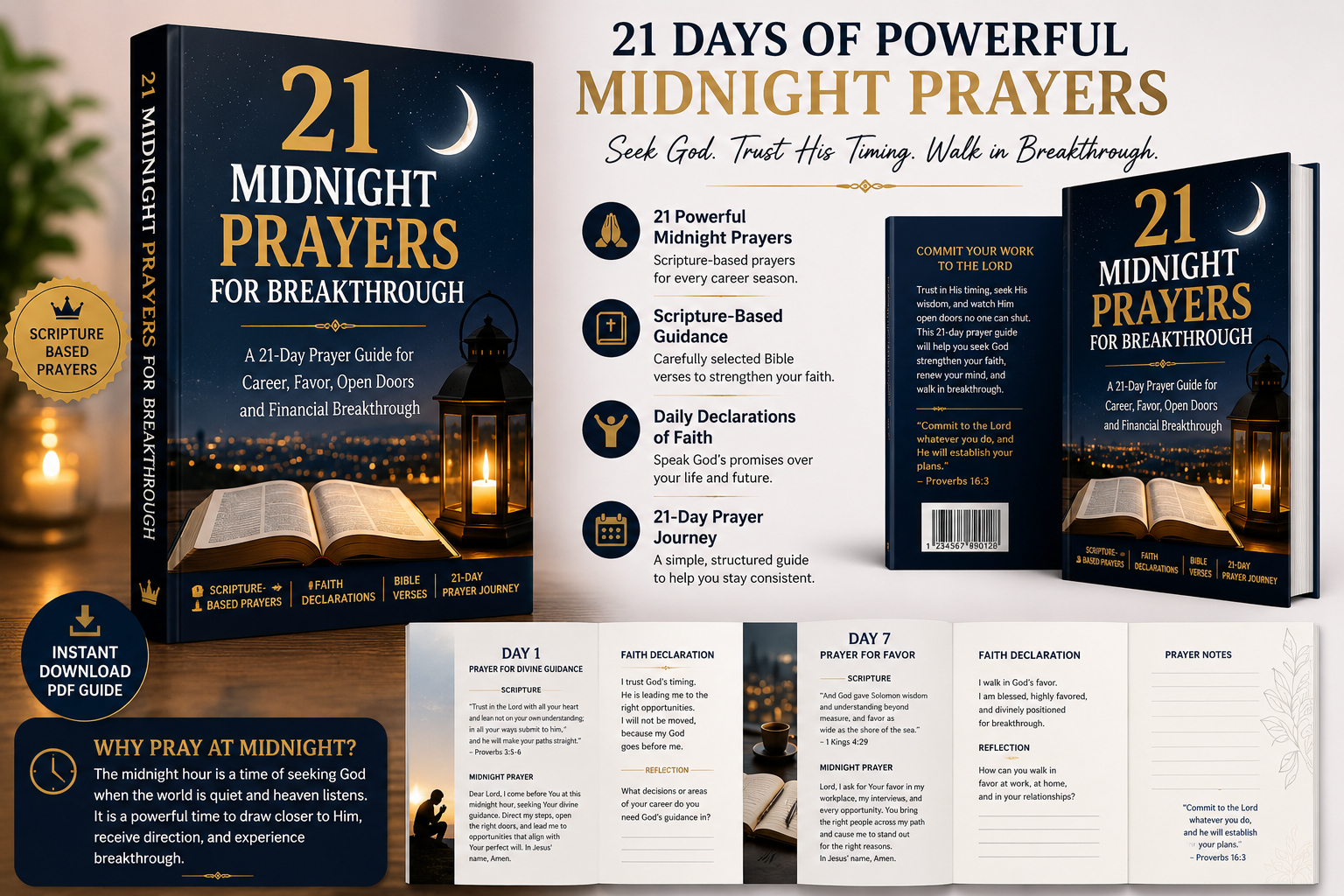 21 Midnight Prayers for Breakthrough