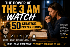 3 am prayer points with scriptures