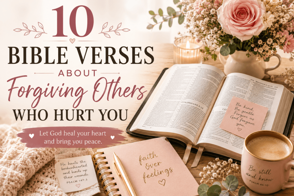 bible verses about forgiving others who hurt you