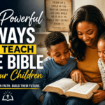 how to teach the bible to your child at home image