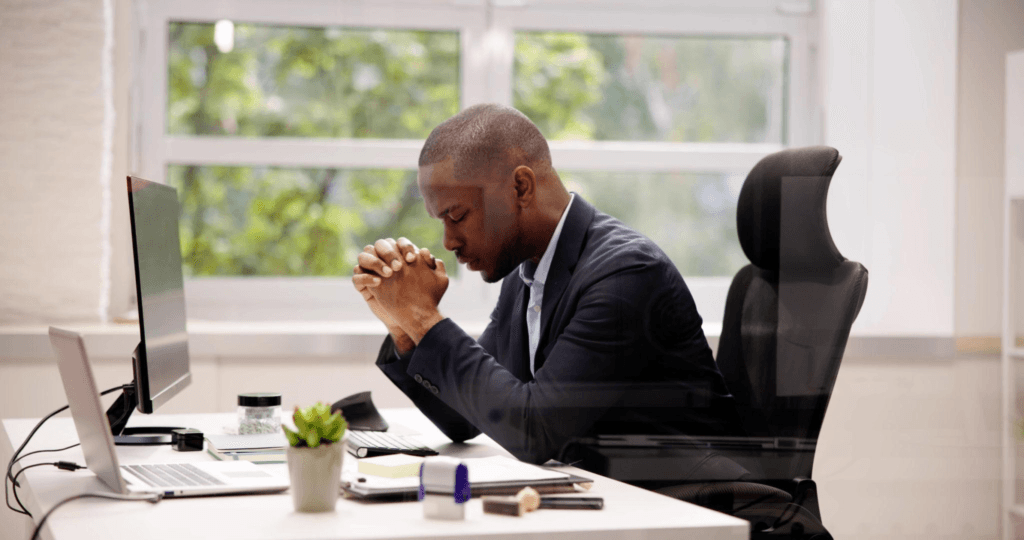 Praying for favor with supervisors and management.