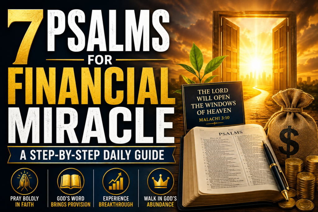 Psalms for a financial miracle image