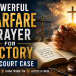 warfare prayer for victory in a court case