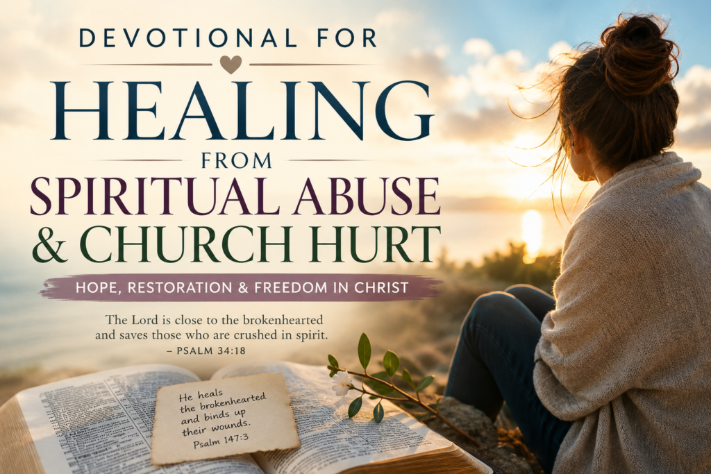 devotional for healing from spiritual abuse and church hurt