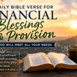 Daily Bible Verse for Financial Blessings