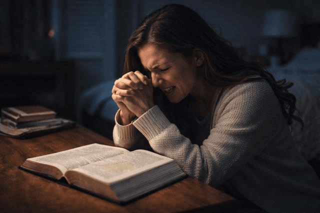 midnight prayers to break the spirit of poverty and debt.