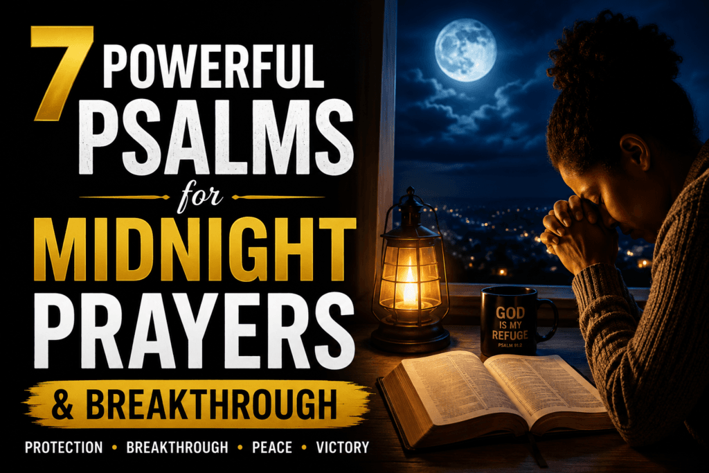 psalms for midnight prayers