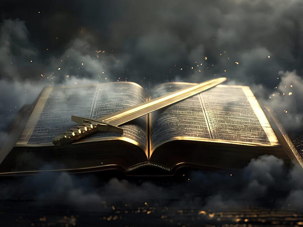 3D isometric room with open window showing how demons enter our life through hidden footholds Bible light Jesus The Way Daily