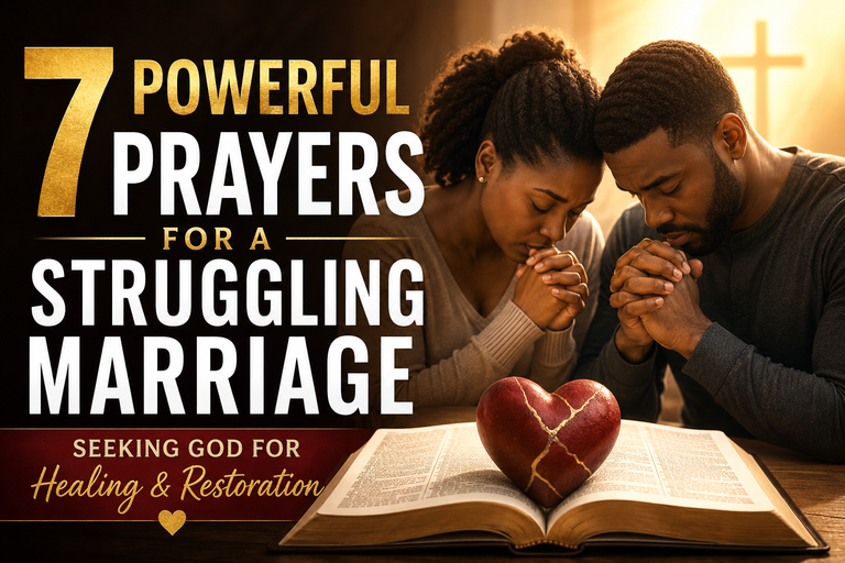 prayers for a struggling marriage
