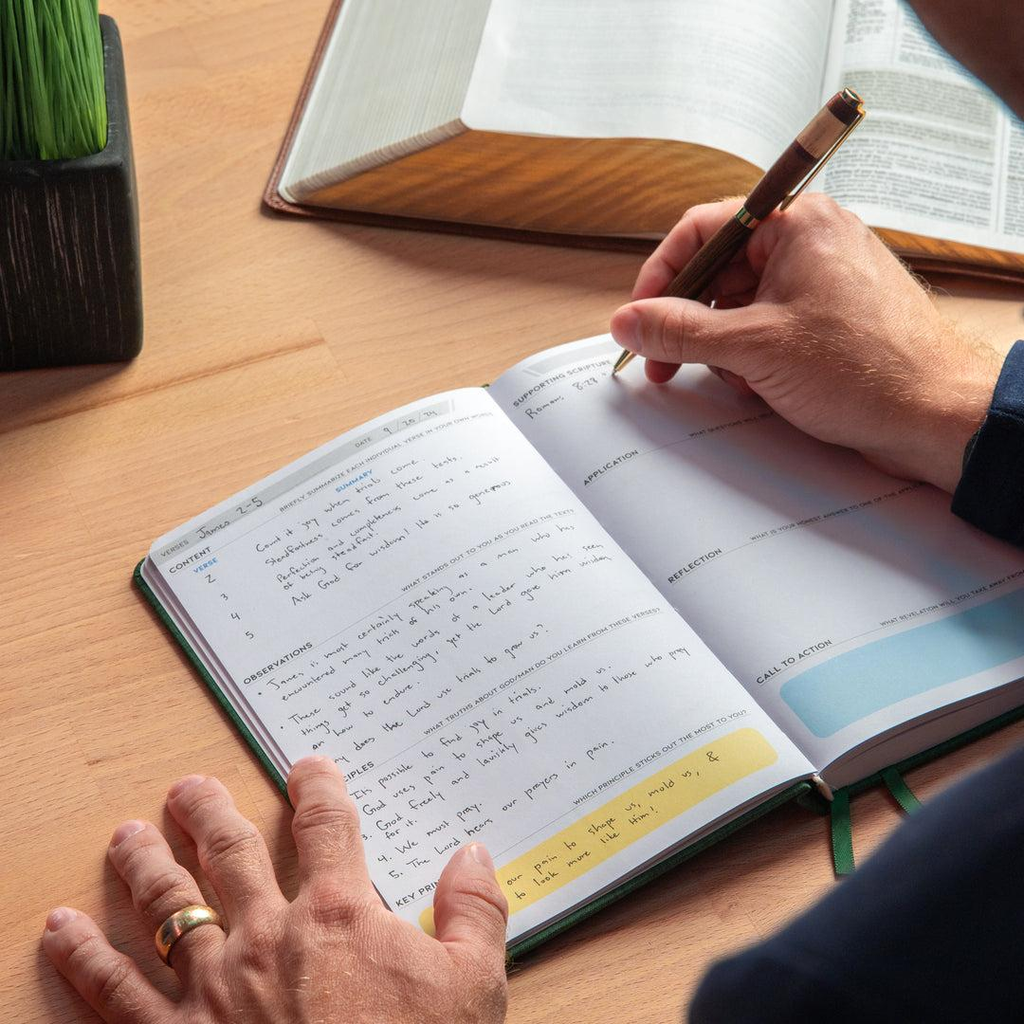 how to study the bible with intention.
