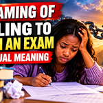 Dreaming Of Failing To Finish An Exam Spiritual Meaning