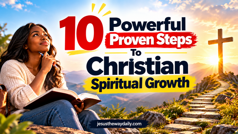 10 Powerful Proven Steps To Christian Spiritual Growth
