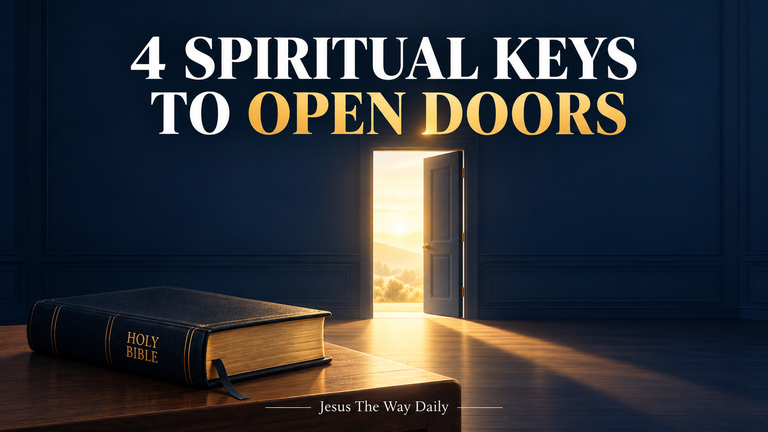 spiritual keys to open doors bible verse